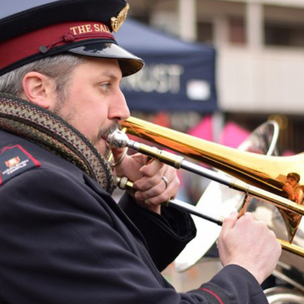 The salvation army band